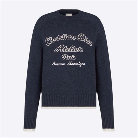 sweat christian dior|christian dior atelier sweater.